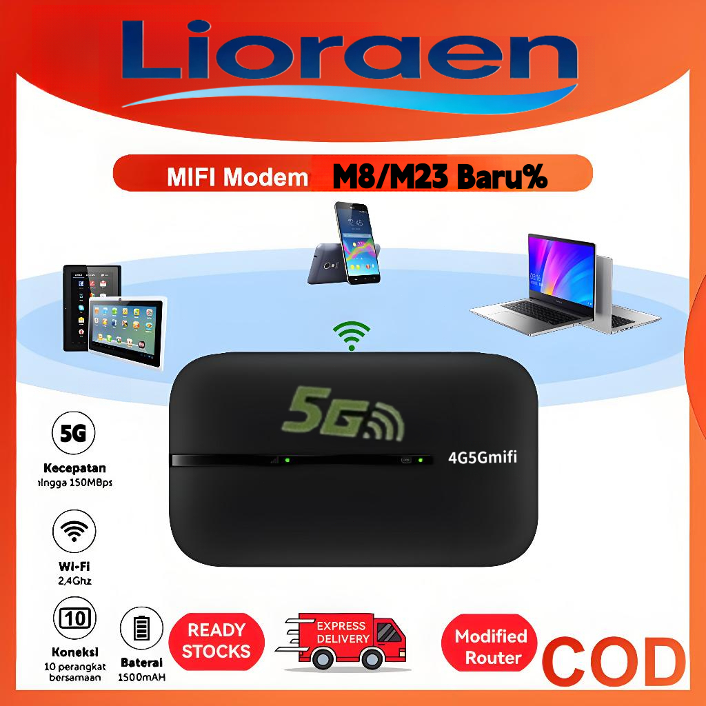 Modem Mifi Wifi 4G LTE Unlock All Operator MiFi 4G LTE