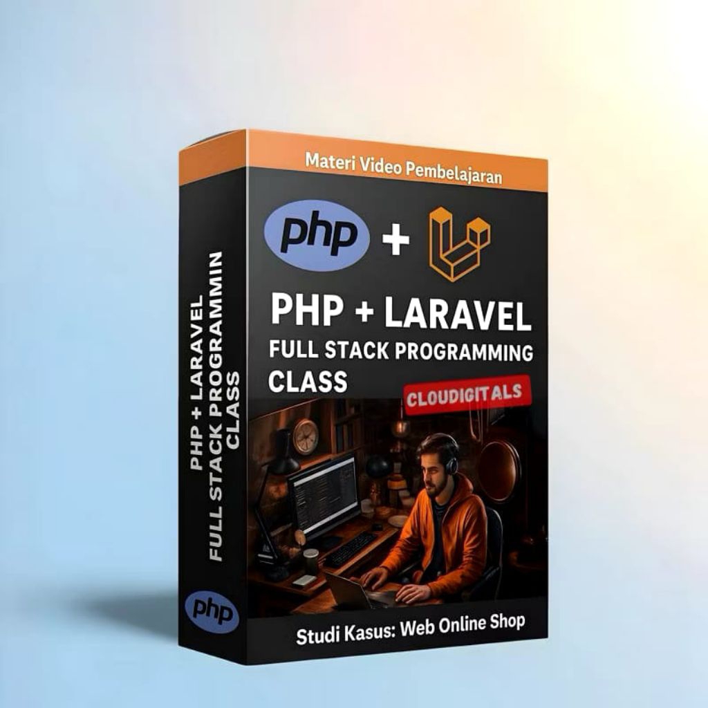 Jual BELAJAR PHP + LARAVEL PROGRAMMING: Jadi Programmer Handal PHP ...