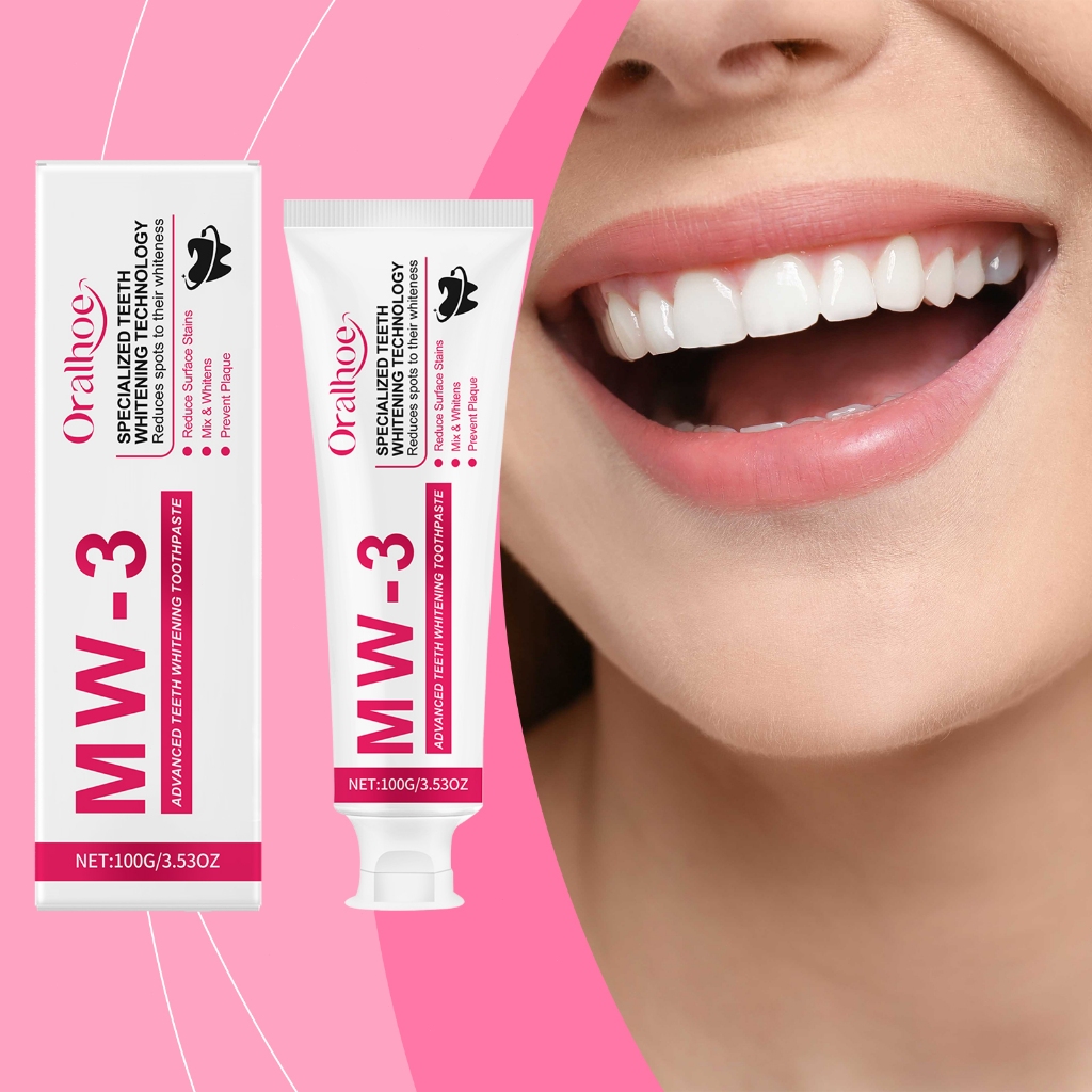 Jual Oralhoe MW-3 probiotik toothpaste 100g tooth refresh toothpaste ...