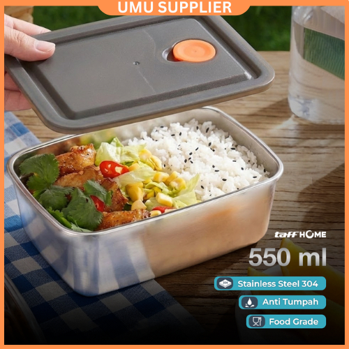 Jual (UMU SUPPLIER) SANJI TAFFHOME KOTAK MAKAN LUNCH BOX MULTIFUNCTION ...