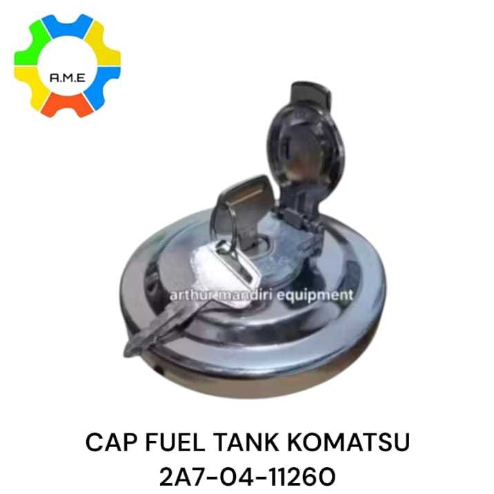 Jual CAP FUEL TANK 2A7-04-11260 TUTUP TANGKI SOLAR KOMATSU | Shopee ...
