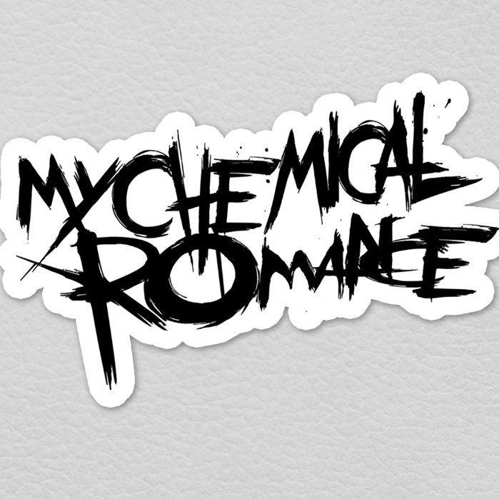 Jual Stiker My Chemical Romance MCR Logo Sticker Musik Bahan Vinyl Anti ...