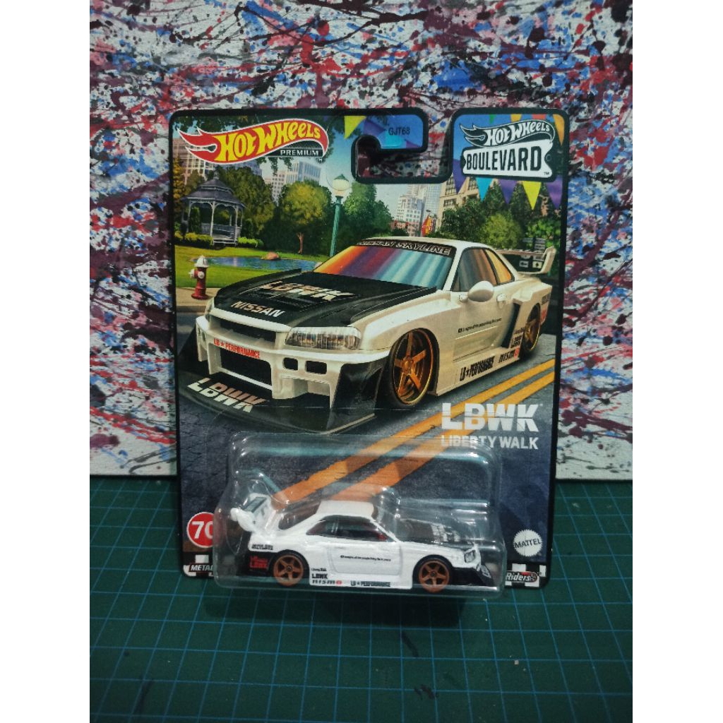 Jual HOT WHEELS LB-ER34 SUPER SILHOUETTE NISSAN SKYLINE LBWK PUTIH ...