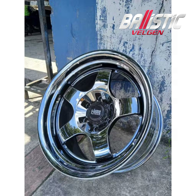 Jual Velg Samlong Black Chrome HSR Bob R18 Velg Pajero Fortuner Hilux ...