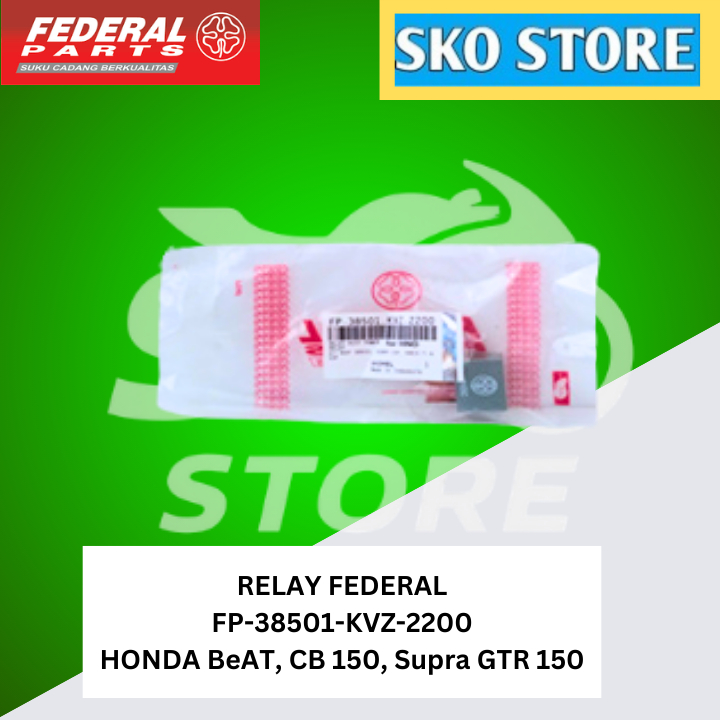 Jual RELAY COMP POWER FEDERAL FP-38501-KVZ-2200 HONDA BeAT, CB 150 ...