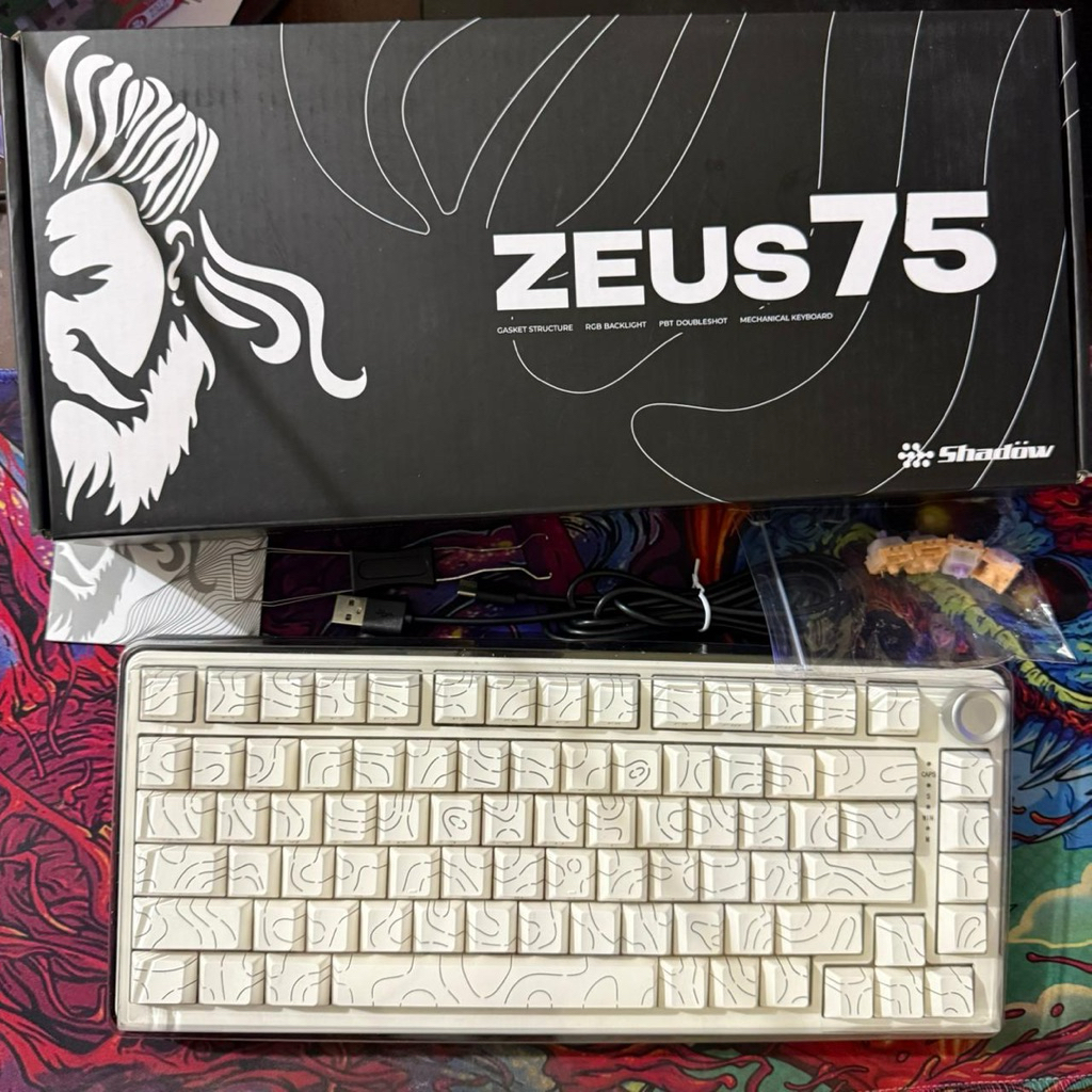Jual SHADOW ZEUS75 V2 KNOB GAMING KEYBOARD | Shopee Indonesia