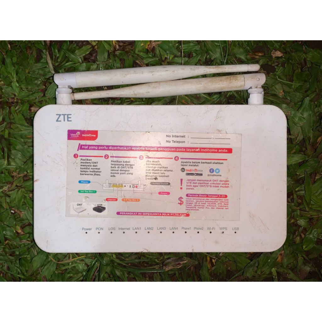 Jual modem / router ZTE F609 (bekas-second). | Shopee Indonesia