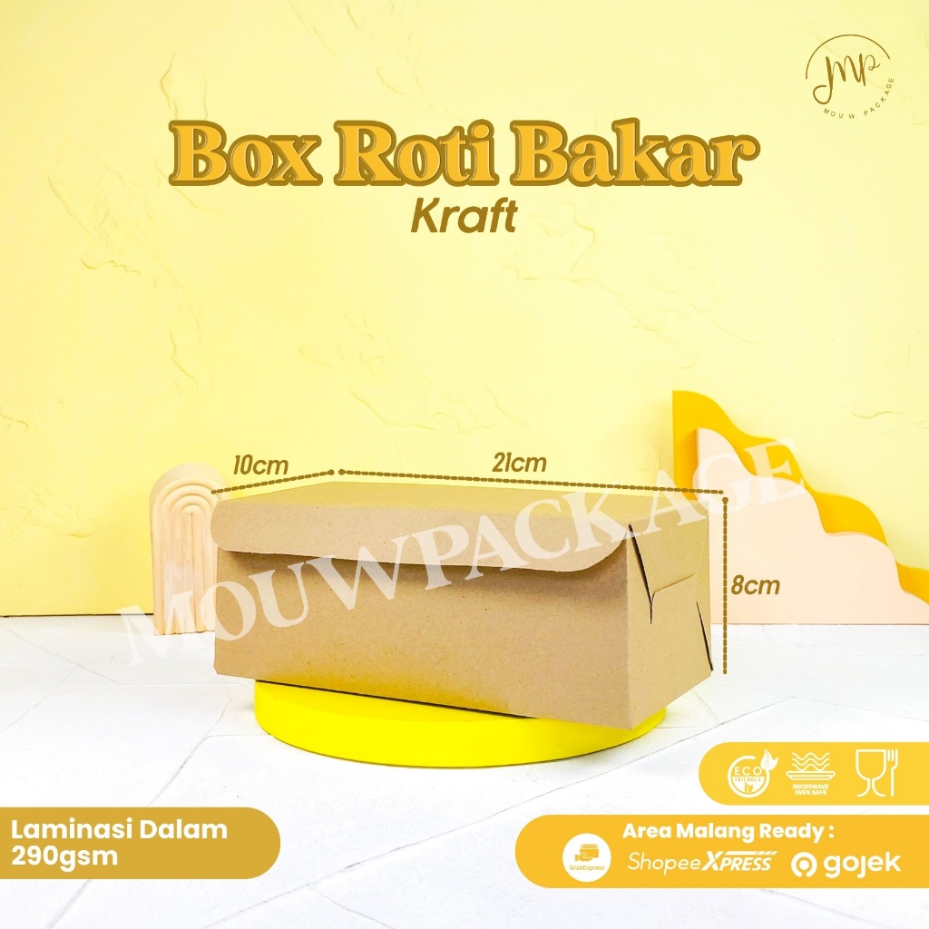 Jual BOX ROTI BAKAR BANDUNG / BOX BROWNIES / BOX DONAT BOMBOLONI / BOX ...