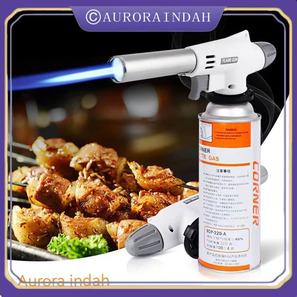 Jual HEAD TORCH GUN KEPALA GAS TORCH FLAME GUN ALAT BBQ BLOW TORCH ...