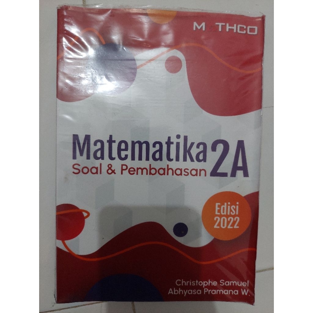 Jual Mathco 2A Buku Matematika Soal dan Pembahasan edisi 2022 | Shopee ...