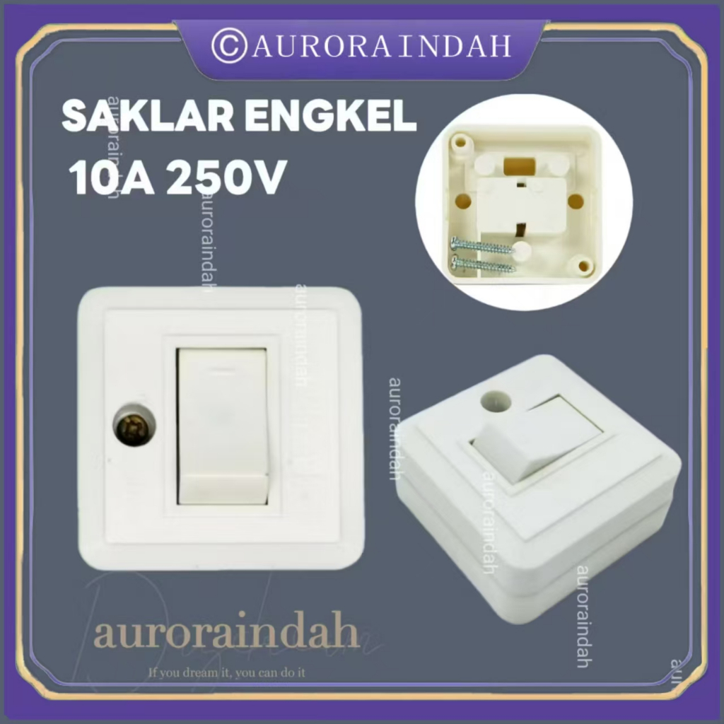 Jual Saklar Engkel cahaya skakel tempel ob saklar tempel dinding mini ...