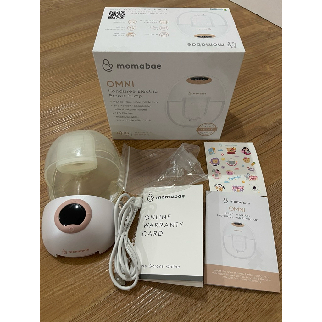 Jual MOMABAE - OMNI Handsfree Electric Breast pump / POMPA ASI | Shopee ...