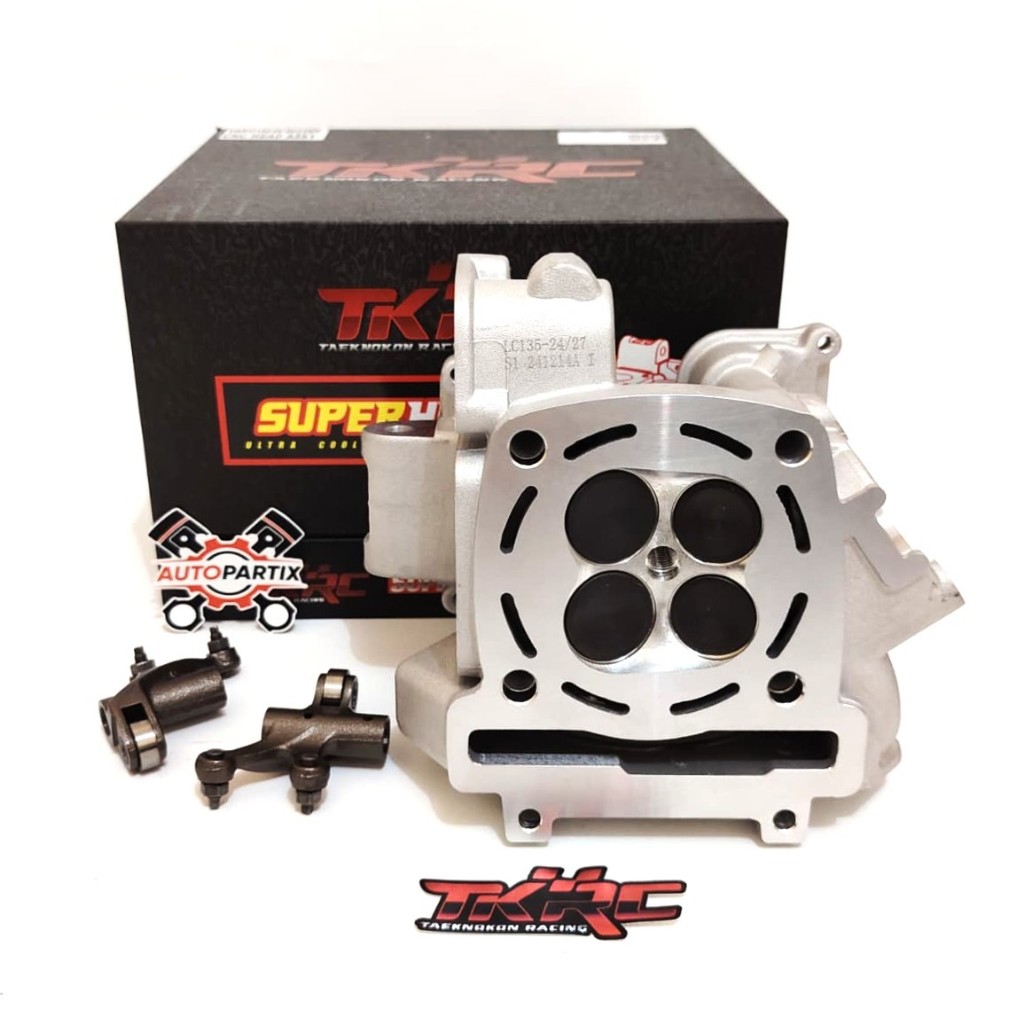 Jual CYLINDER HEAD 4 KLEP TKRC JUPITER MX NEW & OLD VIXION OLD MX KING ...
