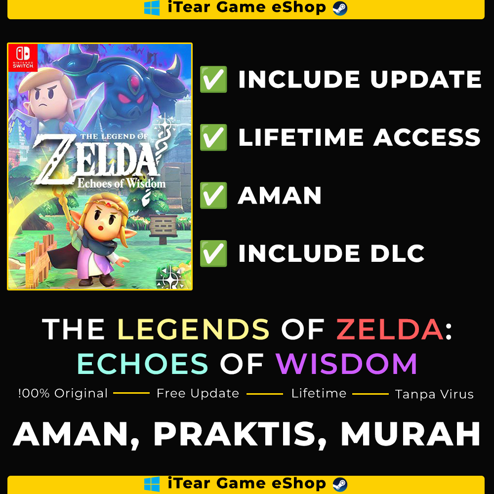 Jual The Legends of Zelda: Echoes of Wisdom Full Update + Emulator ...