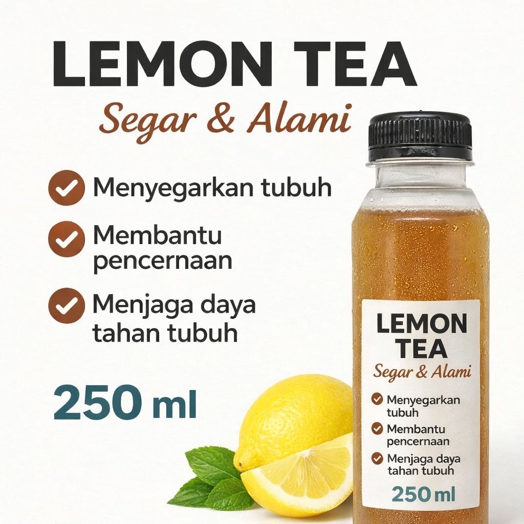 Jual LEMON TEA 250 ml | Shopee Indonesia