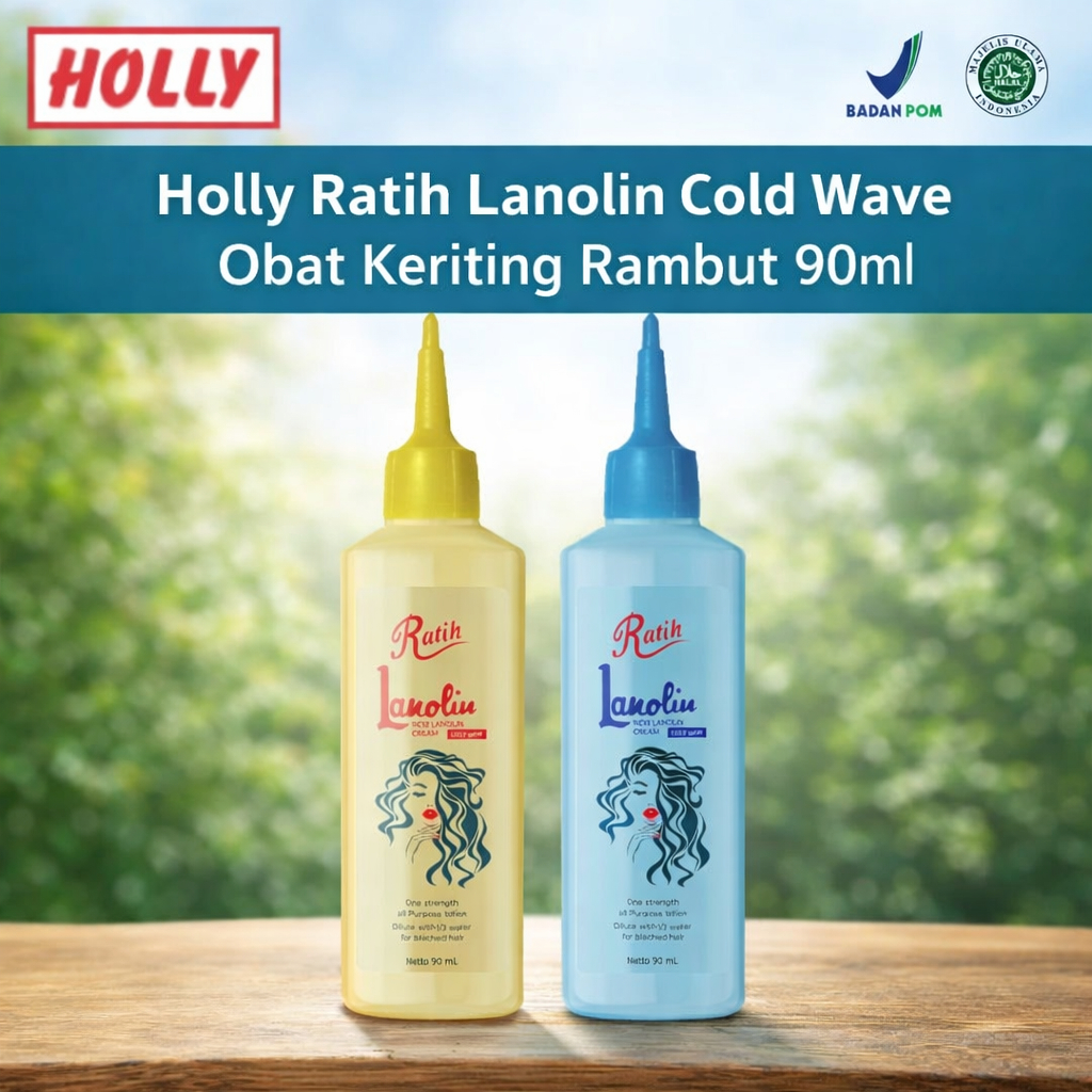 Jual Holly Ratih Lanolin Cold Wave Obat Keriting Rambut 90ml | Shopee ...
