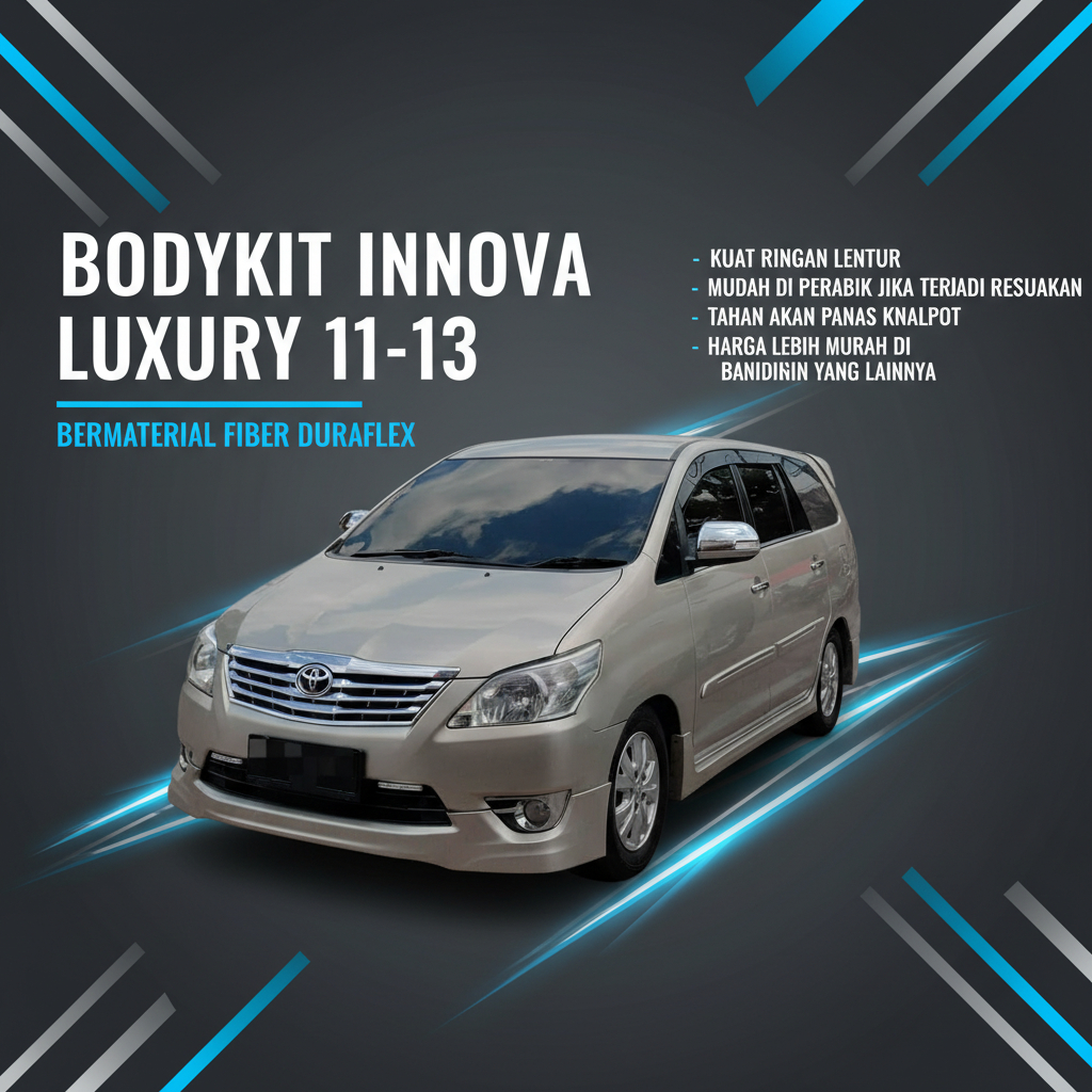 Jual bodykit kijang innova 2011 2012 2013 bodikit innova body kit ...