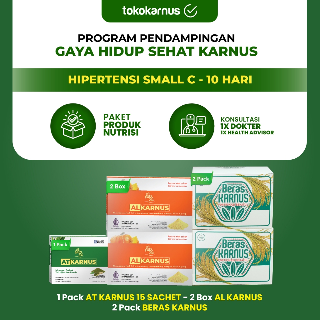 Jual Tokokarnus - Program Pendampingan Hipertensi Konsep Karnus - Small ...