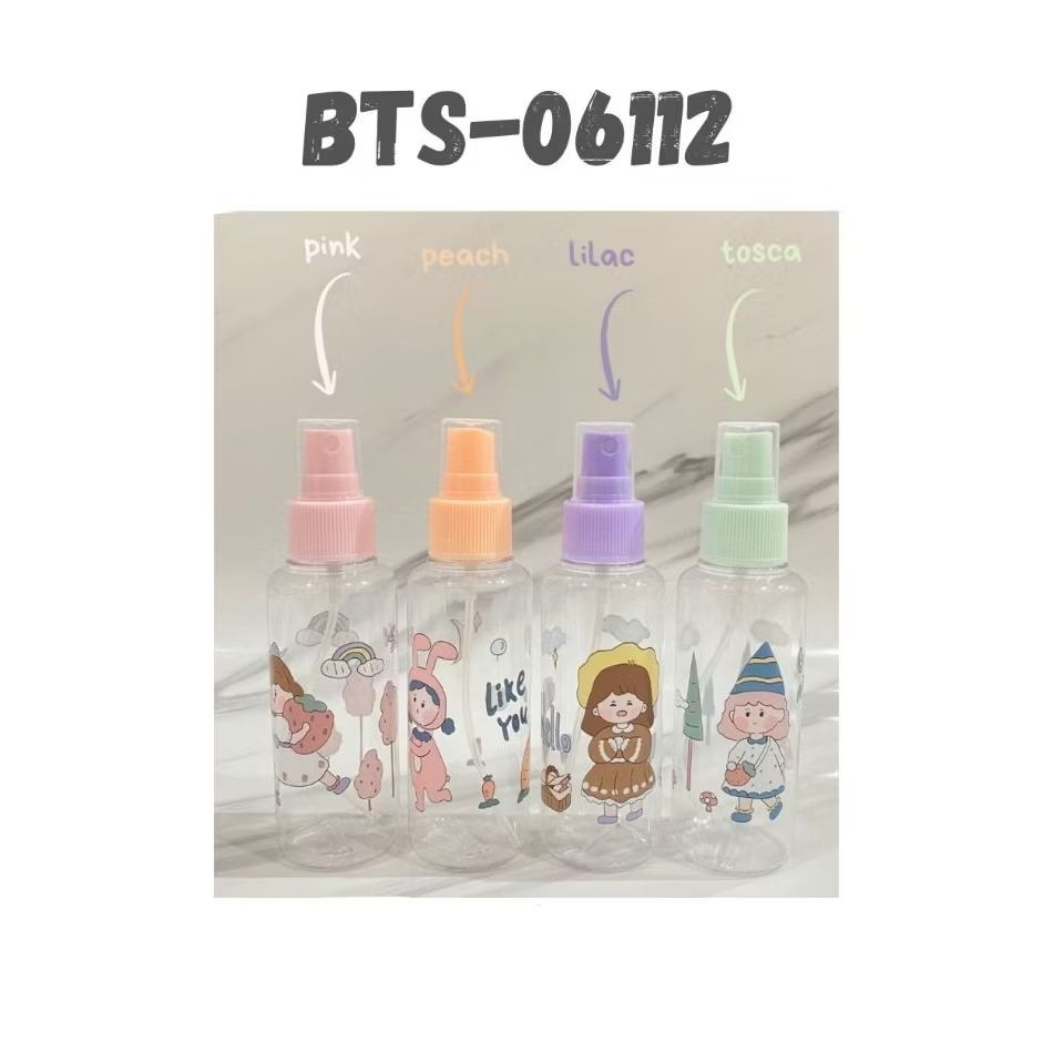 Jual Botol Spray Kecil Motif Kartun Botol Mist Spray Plastik 100ml 50ml ...