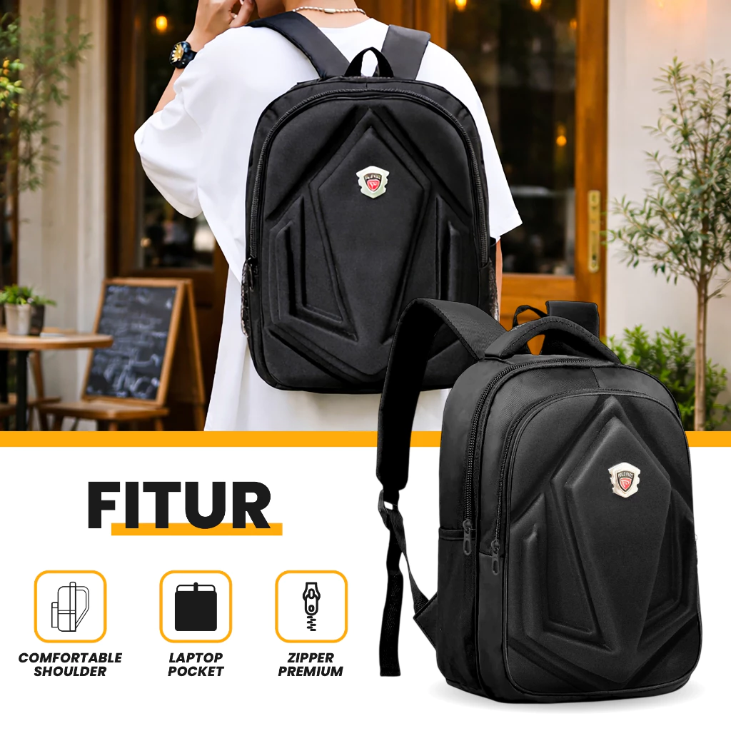 Tas Ransel Backpack Laptop Model Polo