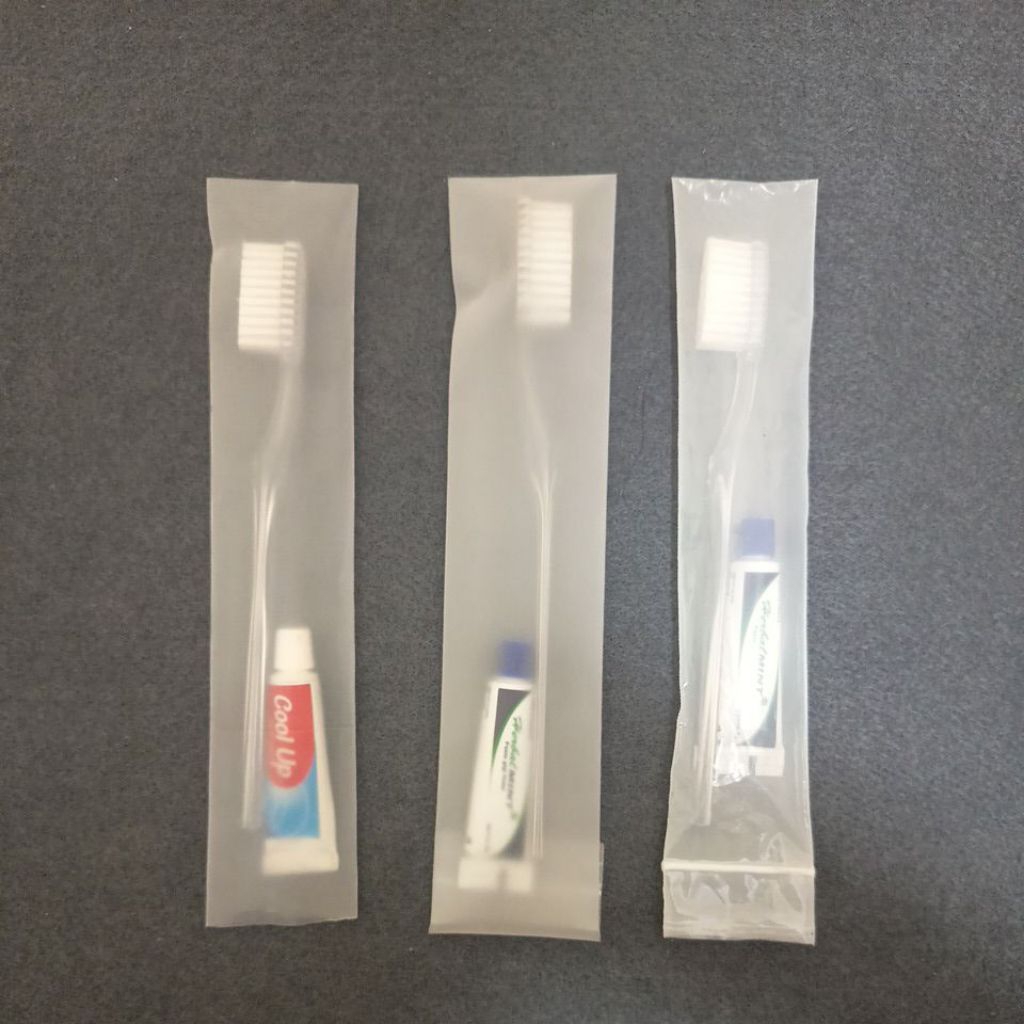 Jual Dental kit hotel premium plastik doff / sikat gigi hotel kristal ...