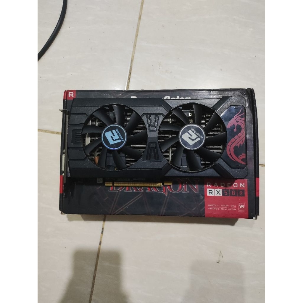 Jual rx 580 4gb 2048sp powecolor | Shopee Indonesia