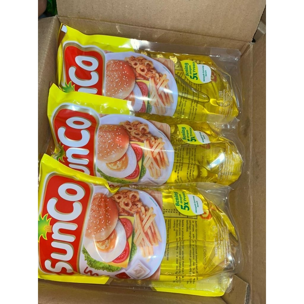 Jual SUNCO MINYAK GORENG 1LITER | Shopee Indonesia