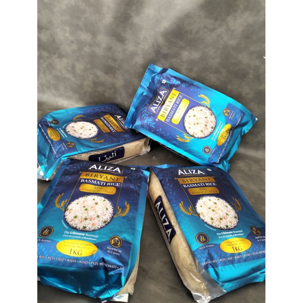 Jual Momsdc Beras Basmati Aliza Biryani Basmati Rice 1kg | Shopee Indonesia