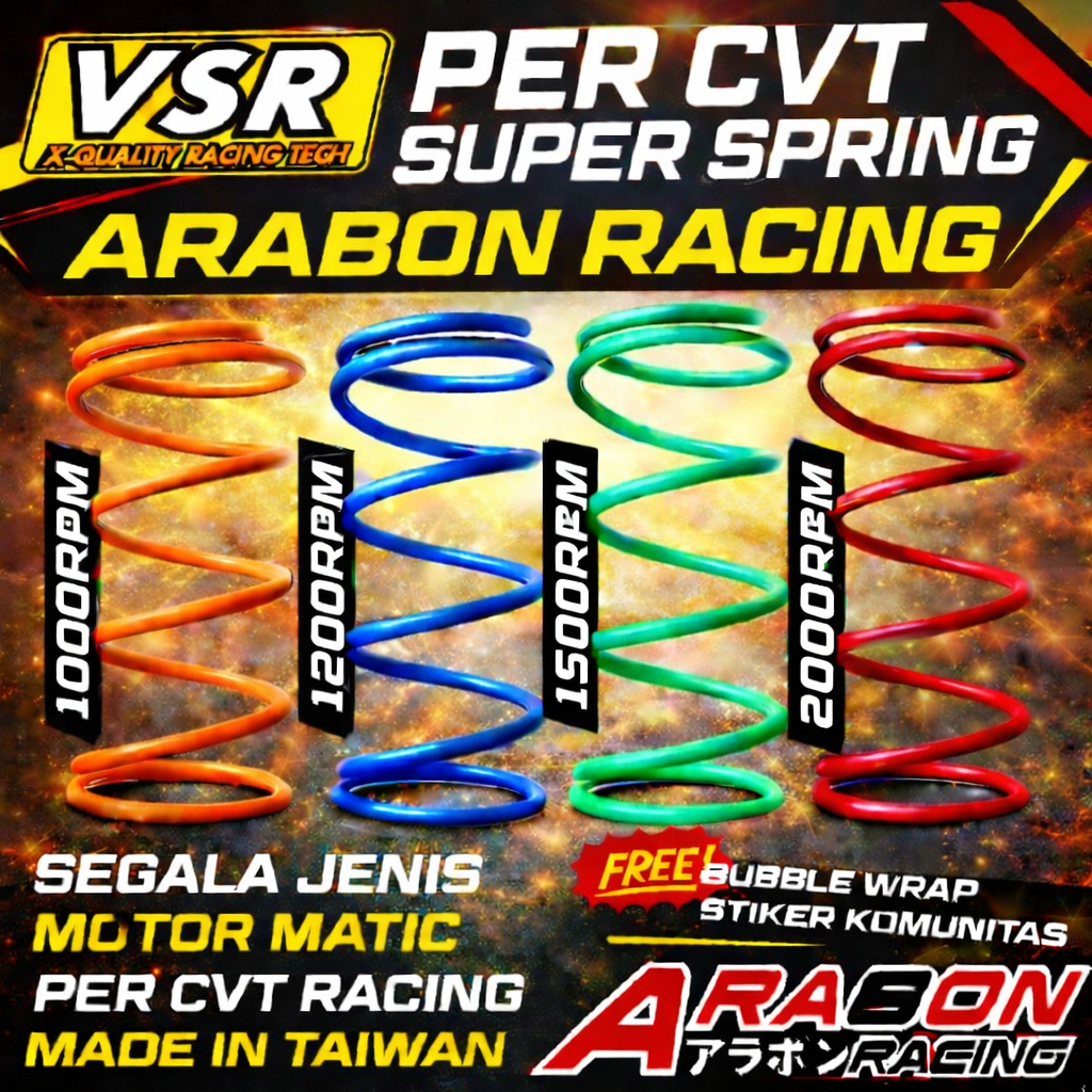 Jual Per CVT PCX Vario Beat Scoopy FI Genio 1000rpm 1200 rpm Per CVT ...