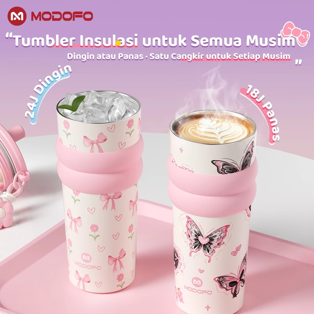 MODOFO tumbler stainless 710 ml untuk minuman panas dan dingin