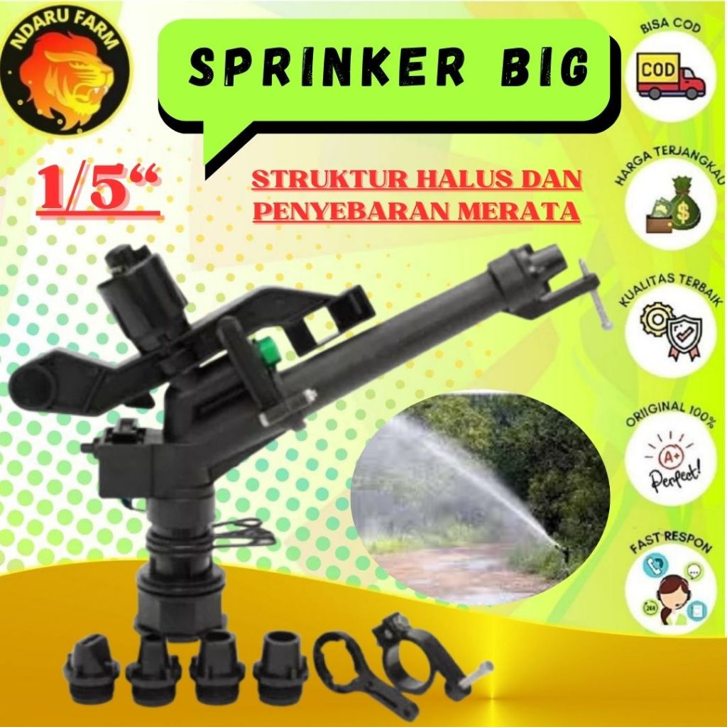 Sprinker Big impac 1/5"Alat Siram Otomatis NDARUFRAM