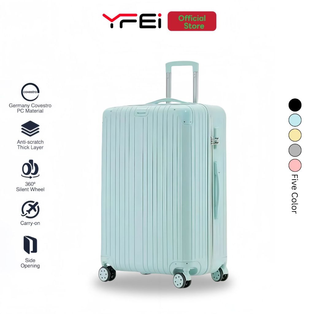 Jual Yfei Koper Kabin 20 Inch Bagasi Tas Koper Besar Anak Perempuan 24 ...