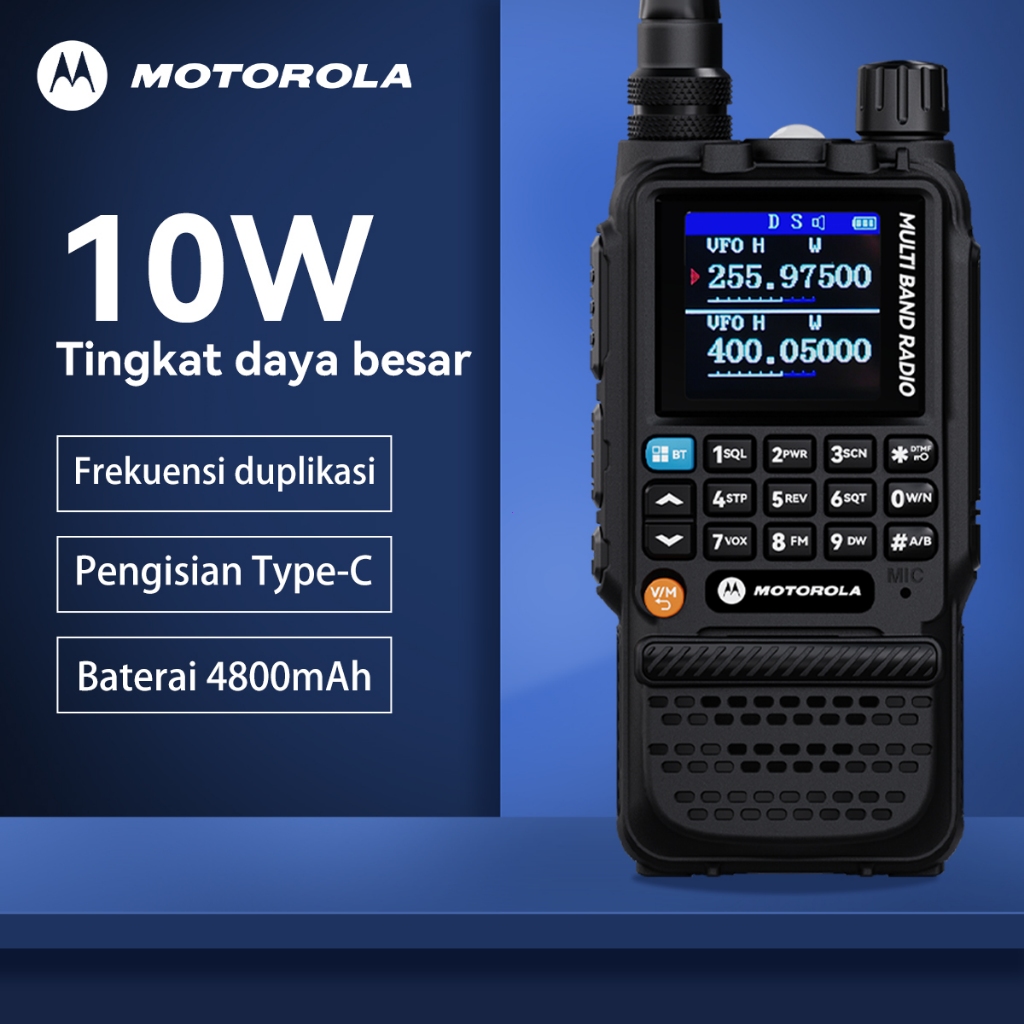 Jual HT Motorola GP360 Handy Talky two way radio jarak jauh 20KM Daya ...