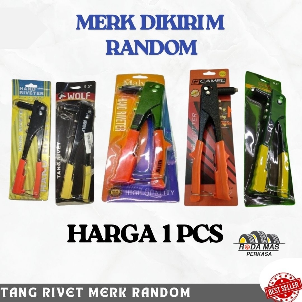 Jual Tang Rivet Ripet - Hand Rivet 2.4 - 4.8 mm - Tembakan Paku Roda-MP ...
