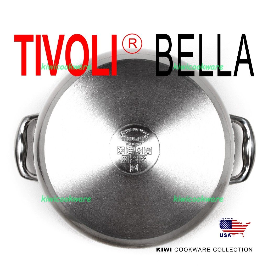 Tivoli Soup Pot 20cm Kapasitas 3.5l Panci Sup Stainless Steel Premium Ekspor Ind - foto 5