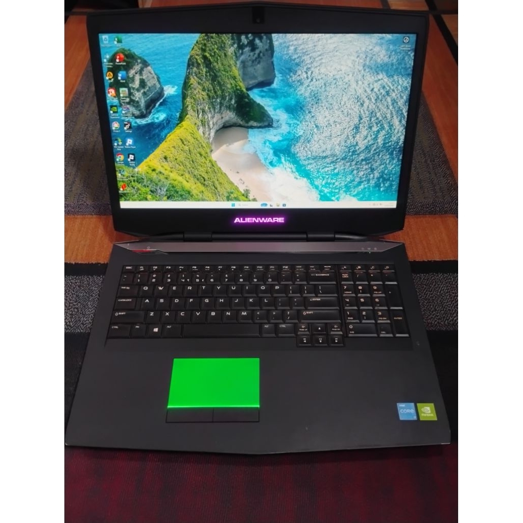 Jual LAPTOP ALIENWARE 17 FHD RANGER i7 MX SSD DUAL VGA NVIDIA GTX OC ...