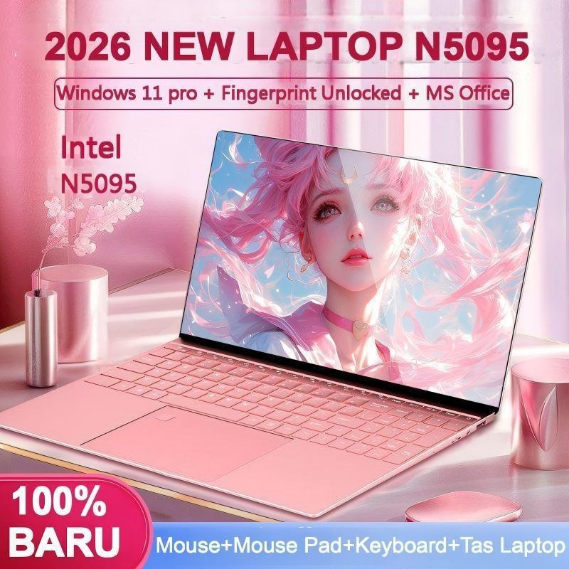 Jual UNIG Pink Laptop Hp Baru 2026 New Model original 15.6'' HD Layar ...