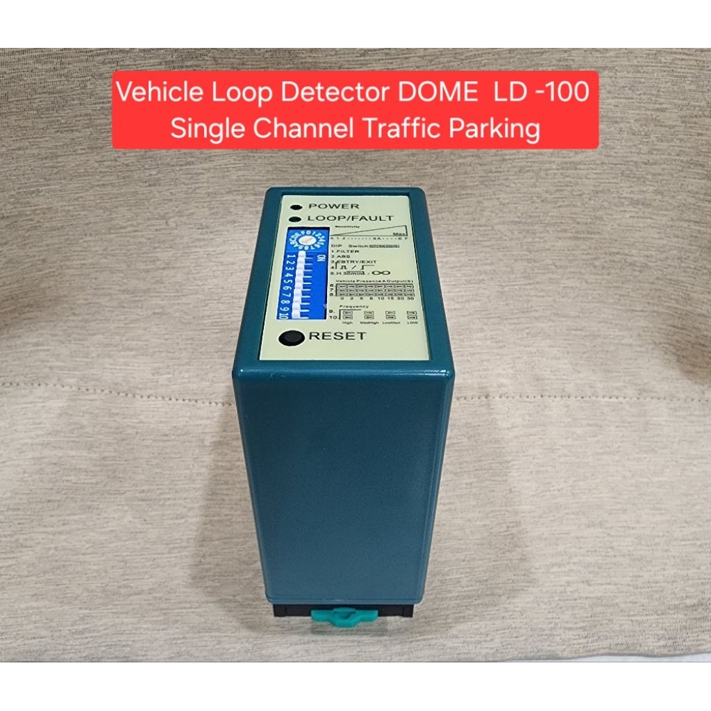 Jual Matrix Loop Hijau LD100 | Vehicle Loop Detector Single LD100 ...