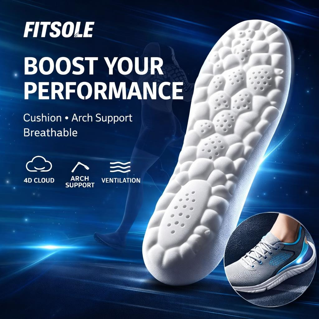 INSOLE SEPATU PREMIUM SUPER EMPUK INSOLE PREMIUM SOL SEPATU OLAHRAGA