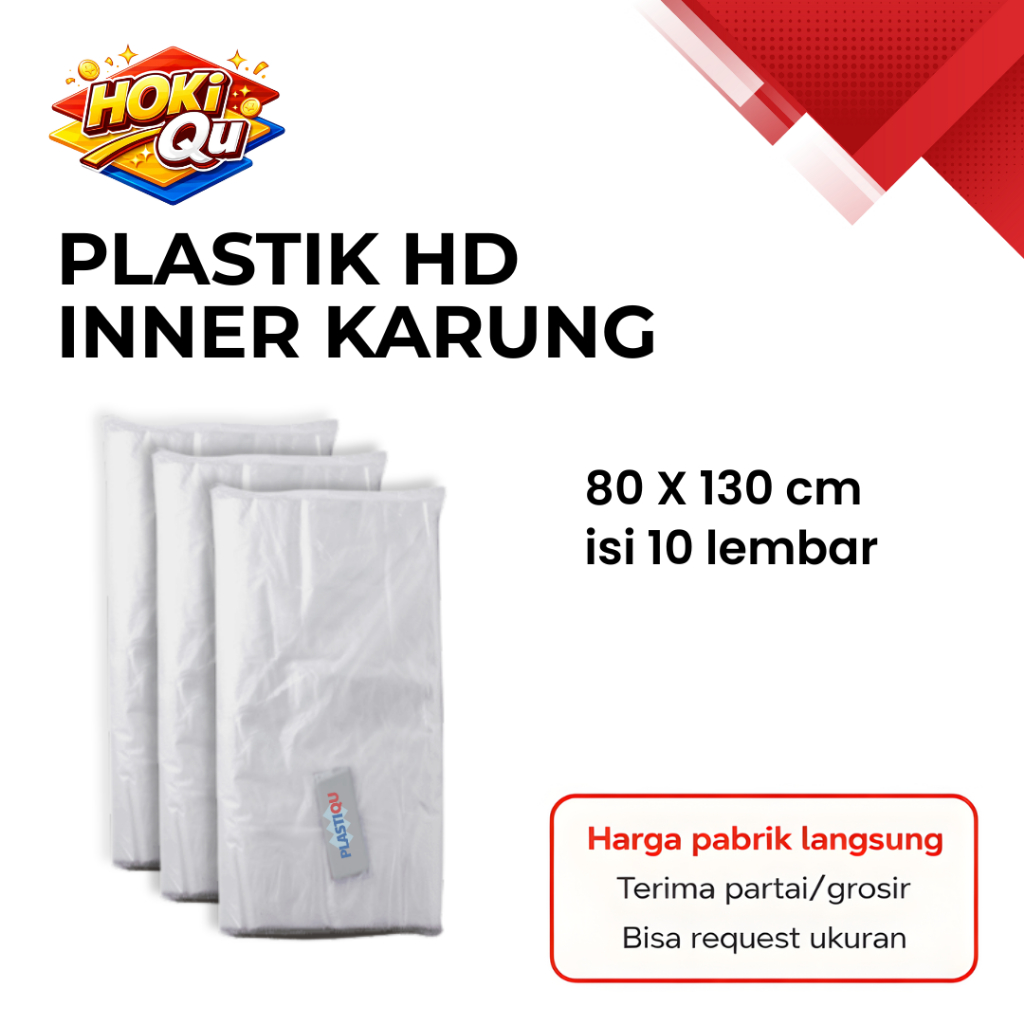 Jual Plastik HD Inner (PLASTIK DALAMAN) 80x130 Serbaguna | Plastik ...