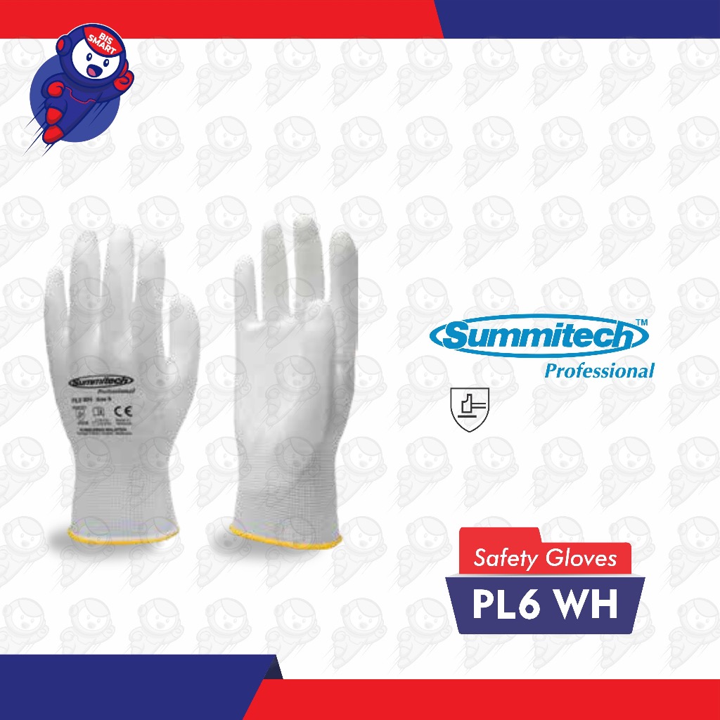 Jual SUMMITECH MULTI PURPOSE GLOVES PL6 WH SARUNG TANGAN MEKANIK ...