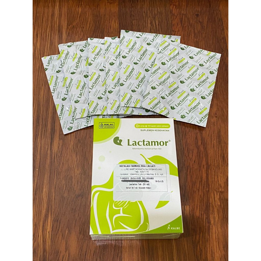 Jual Lactamor 60 kaplet - Suplementasi untuk membantu melancarkan ASI ...