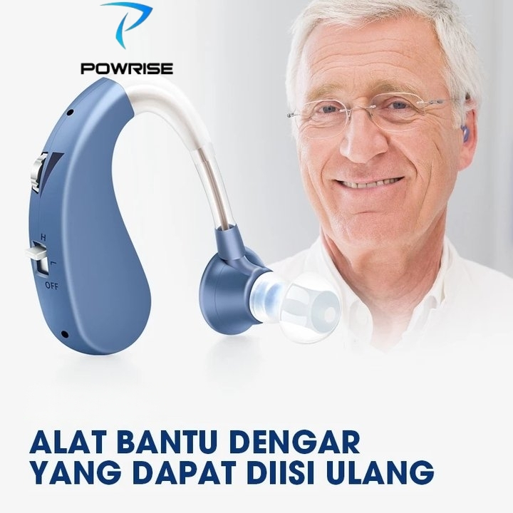 Jual [COD]POWRISE ALAT BANTU DENGAR rechargeable mini usb baterai tahan ...
