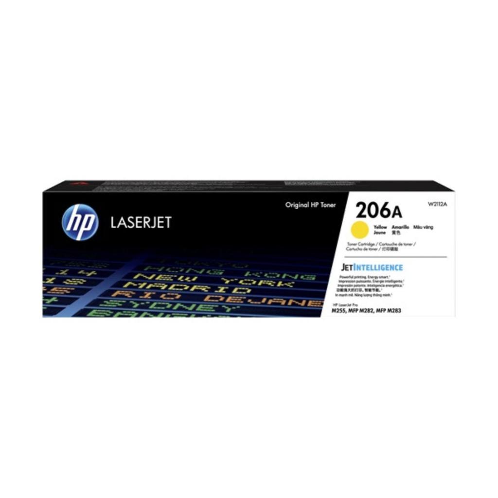HP Toner 206A Black Cyan Magenta Yellow LaserJet Cartridge Original [W2110A W2111A W2112A W2113A] (5)