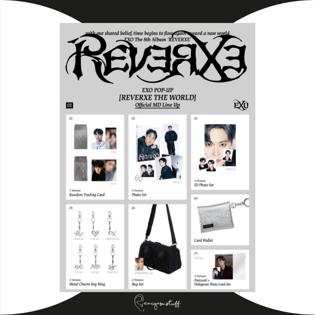 EXO World Tour REVERXE Mixed Mesh Jersey Gift For Fans
