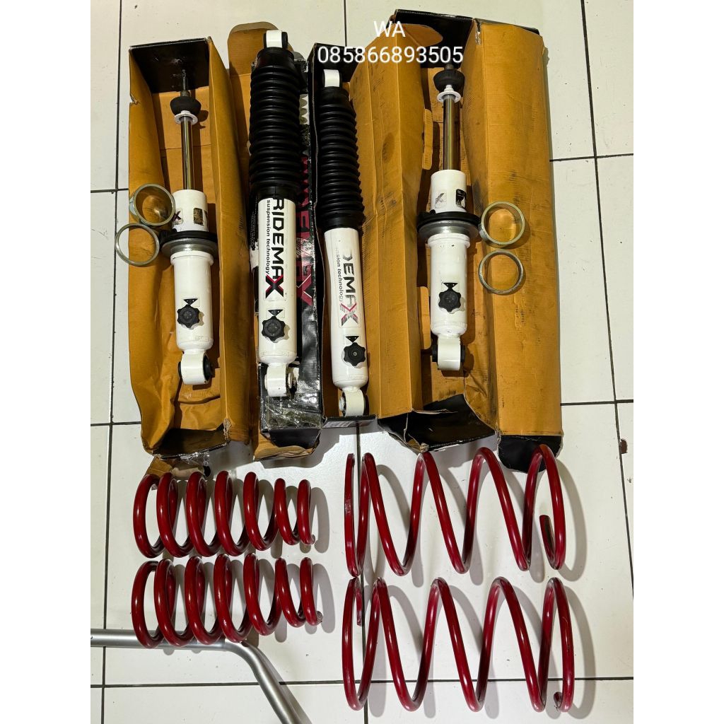 Jual Shock Ridemax & Lowering kit Pajero Sport Dakar | Shopee Indonesia