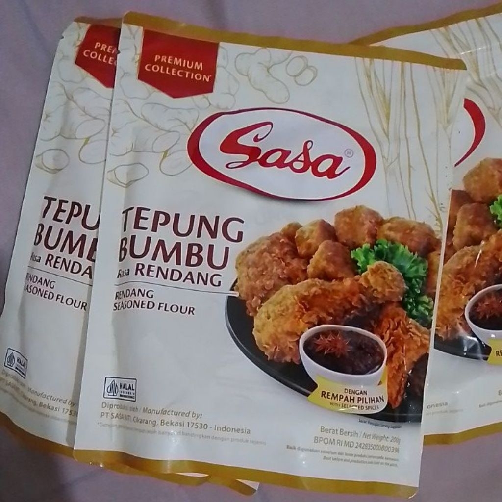 Jual Sasa Tepung Bumbu Rasa Rendang l 200g | Shopee Indonesia
