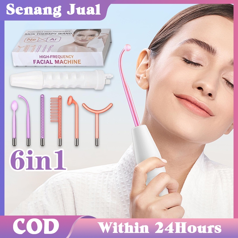 Jual 6-In-1 Skincare Ozon Portable / Facial Machine / Frekuensi Tinggi ...