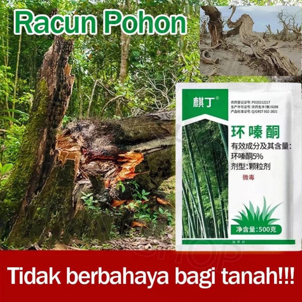 Jual TREE KILLER ORIGINAL Obat Pembuh Pohon Besar, Bambu Liar Dan Semak ...