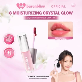 BNB Barenbliss Lily Makes Luminous Glow Tint 2.5 G Liptint Ombre Glossy Melembabkan